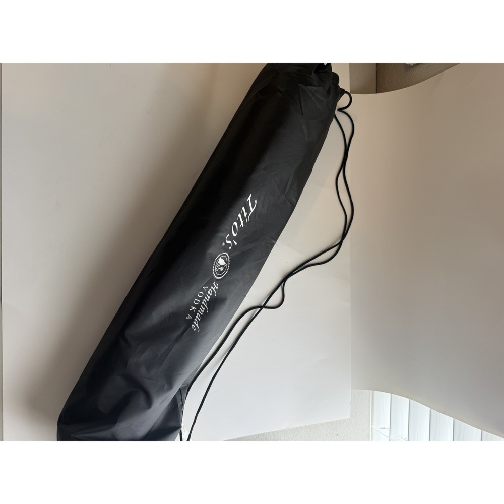 Tito's Handmade Vodka Yoga Mat "NEW" With Bag Black